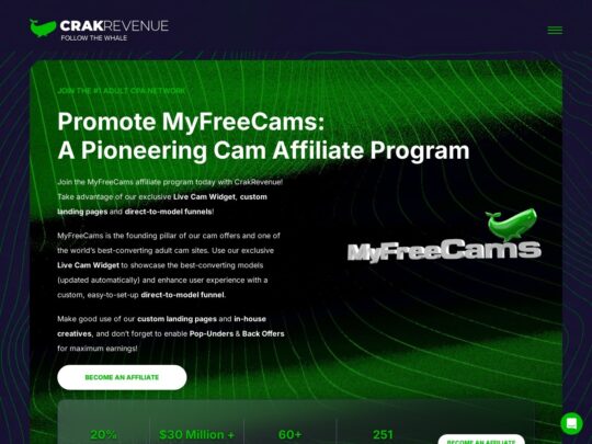 CrakRevenue (MyFreeCams)