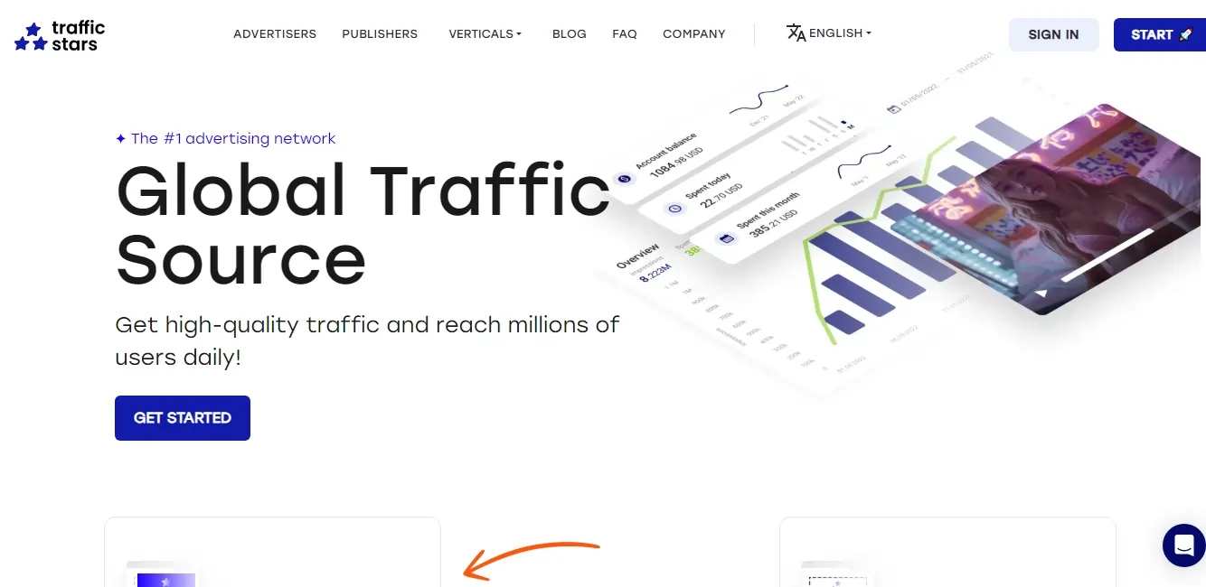 TrafficStars - Adult Ad Networks