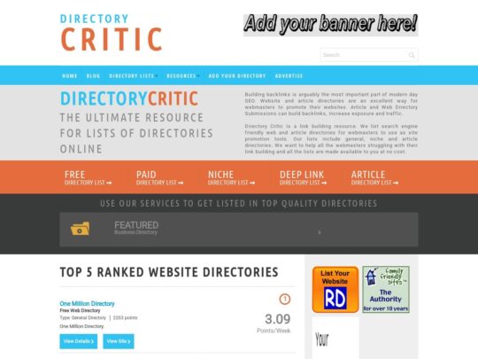 Directory Critic