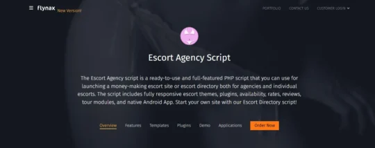 Flynax Escort Agency Script