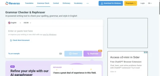 Reverso Spell Checker