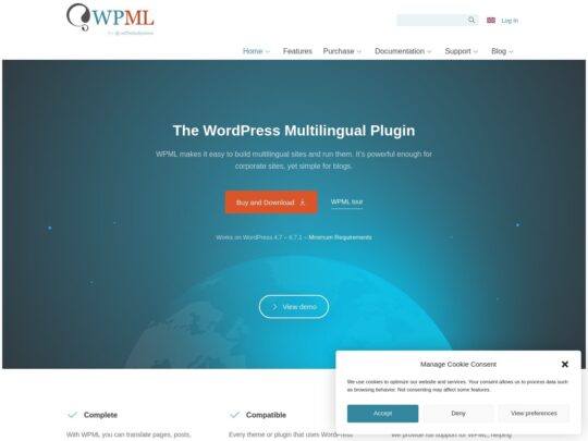 WPML (WordPress Multilingual Plugin)